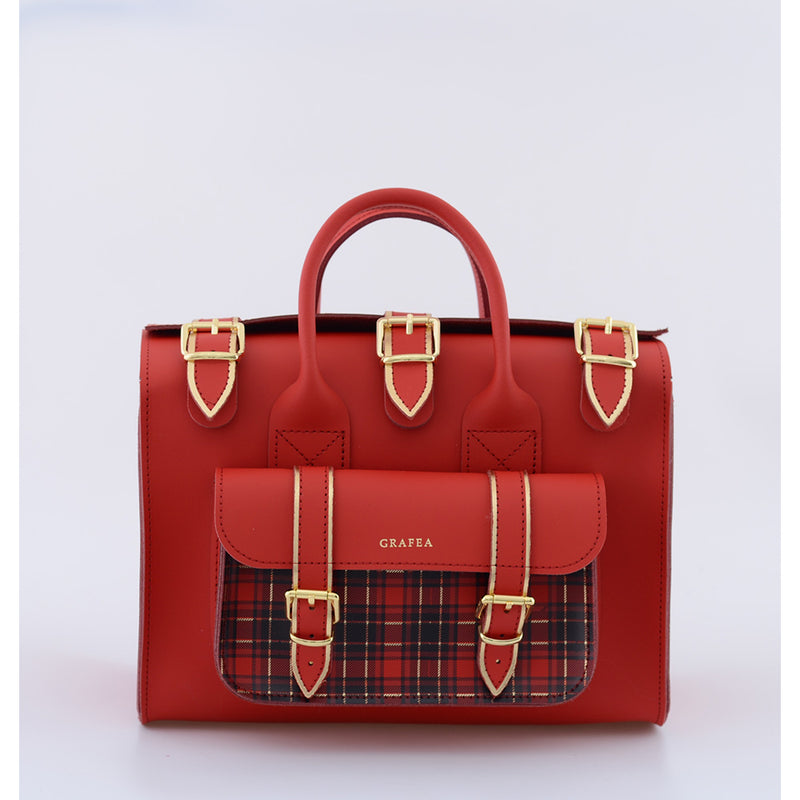 LUNA TARTAN RED