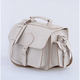 CAMERA BAG VELVET IVORY