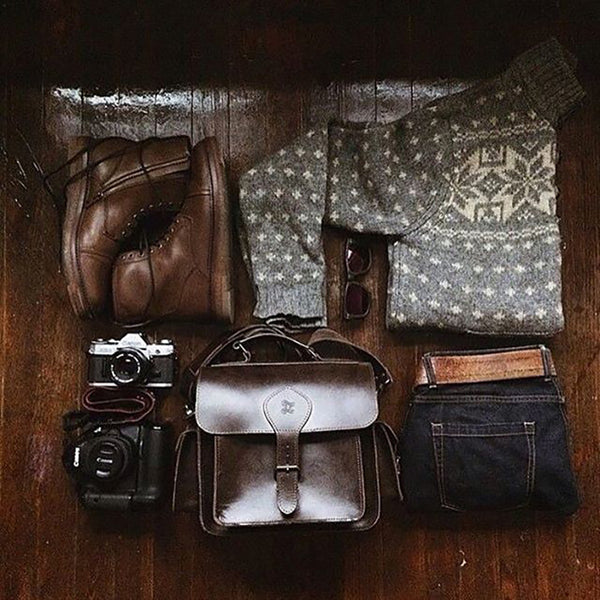 CAMERA BAG BROWN