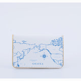 CARD WALLET BLUE GOLD ATLAS