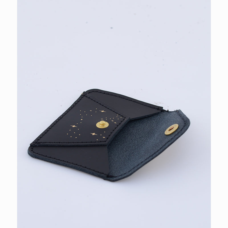 CARD WALLET GOLD ROSE MOON