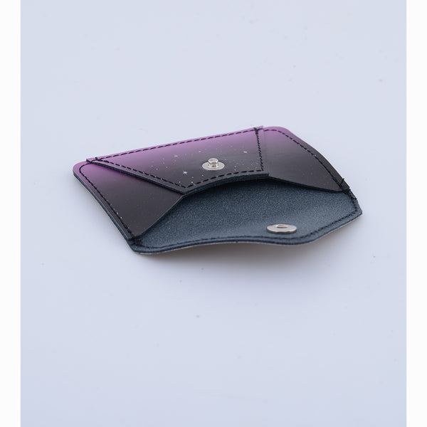 CARD WALLET PURPLE MOON