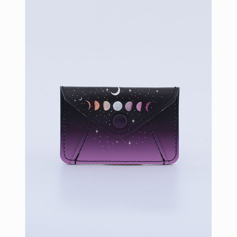 CARD WALLET PURPLE MOON