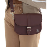 CROSS BODY BURGUNDY