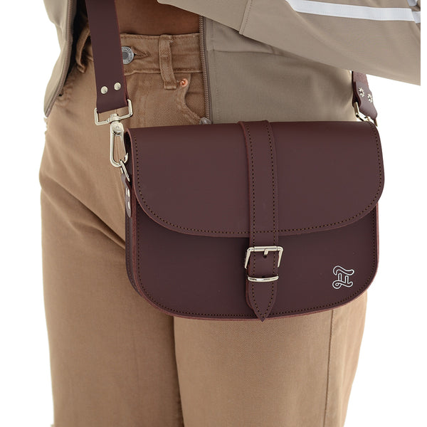 CROSS BODY BURGUNDY