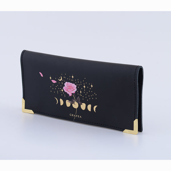 GOLD ROSE MOON WALLET