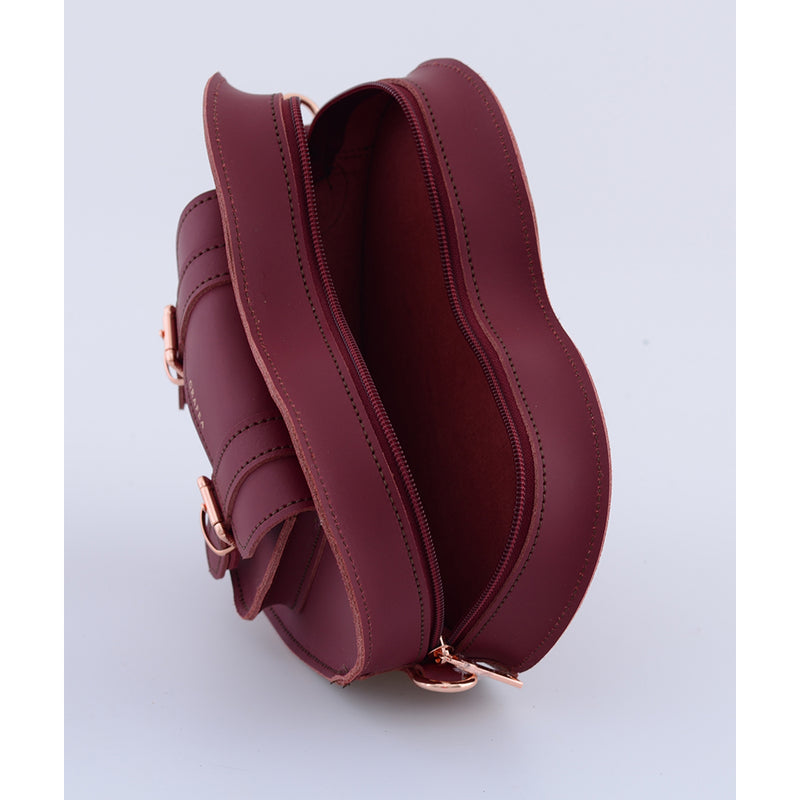 HEART SATCHEL MULBERRY