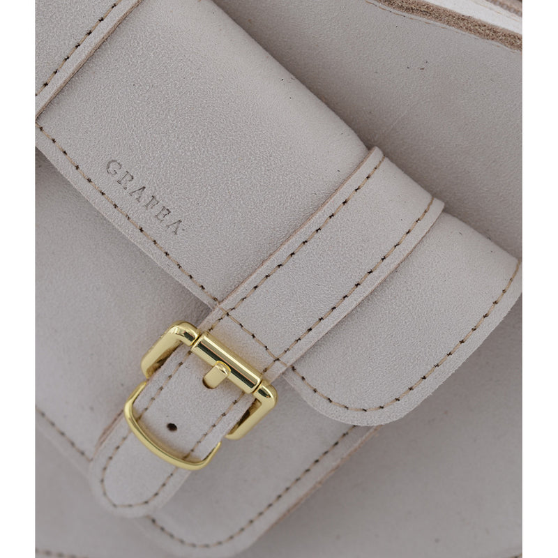 HEART SATCHEL VELVET CREAM