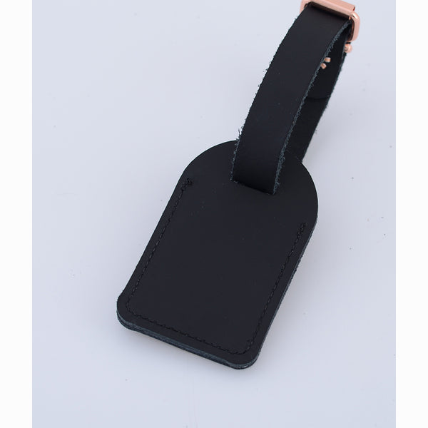 LEATHER LUGGAGE TAG LOVE ME NOT