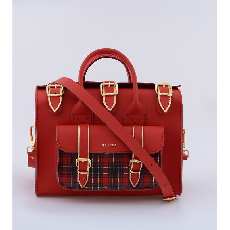 LUNA TARTAN RED