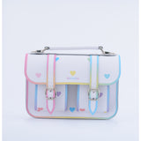 MICRO PASTEL HEARTS WHITE