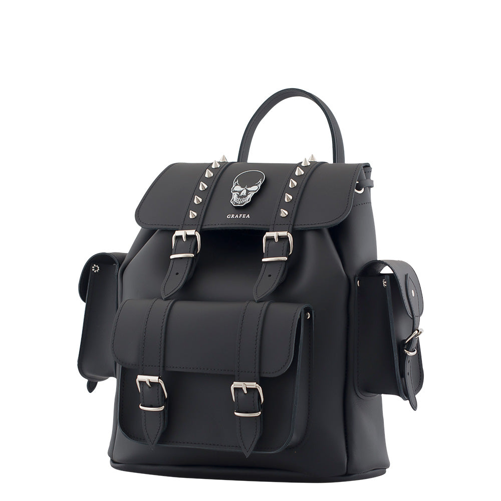 HARI II MORTICIA - Leather Backpack – GRAFEA