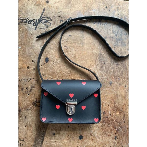 Black and red crossbody bag online